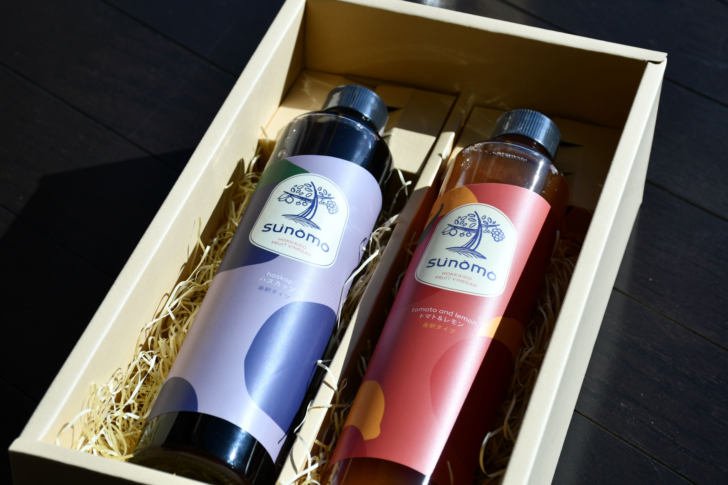 SUNOMO＜ハスカップ＞＆SUNOMO＜トマト＆レモン＞　ギフトセット